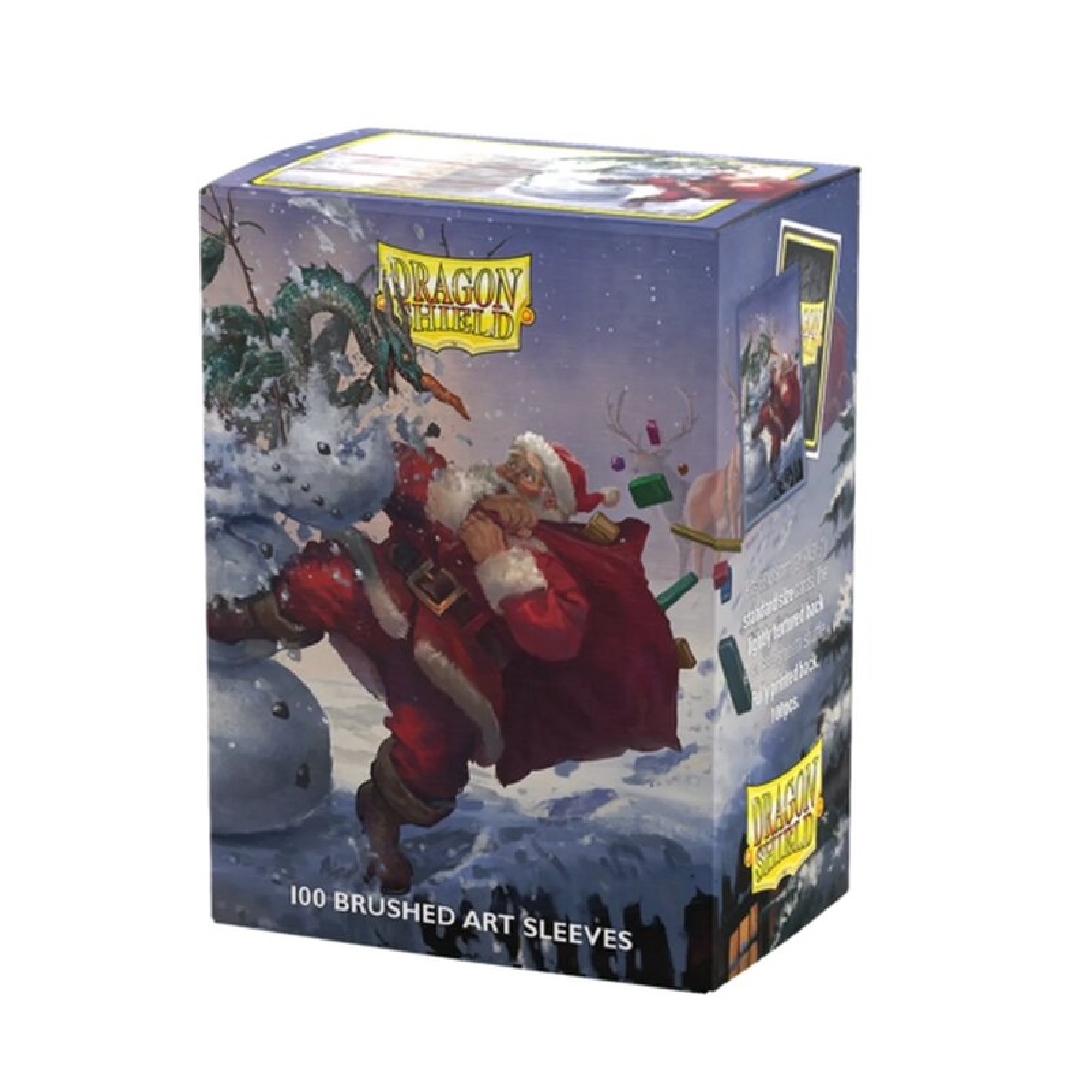 Dragon Shield Standard size Brushed Art Sleeves - Christmas 2025 (100 Sleeves)