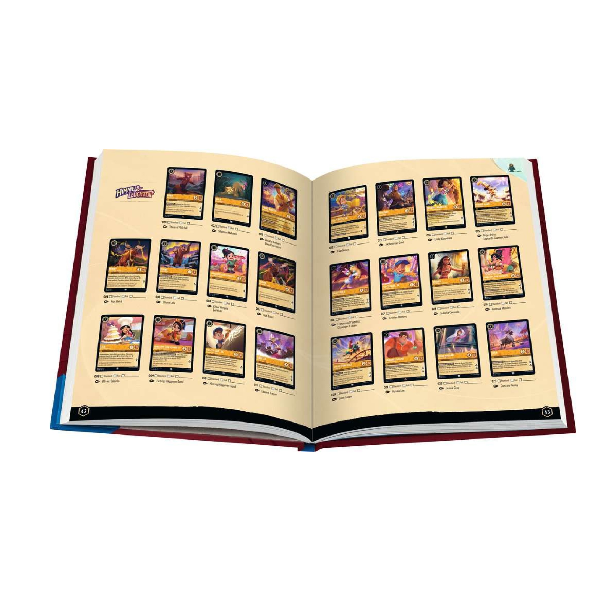 Disney Lorcana Der offizielle Collector's Guide - Set 5-8